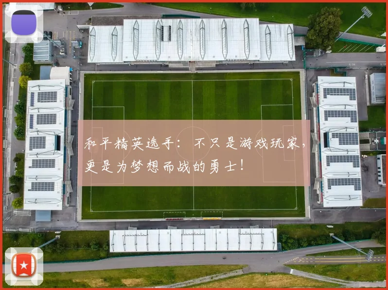 和平精英选手:不只是游戏玩家,更是为梦想而战的勇士!